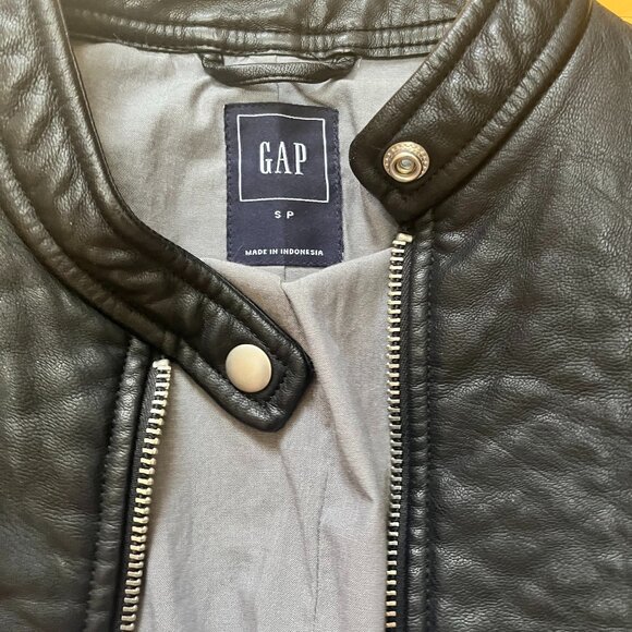 GAP Black Bomber Jacket - Picture 5 of 6